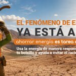 EL FENÓMENO DE EL NIÑO YA ESTÁ AQUÍ: AHORRAR ENERGÍA ES RESPONSABILIDAD DE TODOS